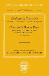 book Dialogus de Scaccario, and Constitutio Domus Regis: The Dialogue of the Exchequer, and the Disposition of the King's Household