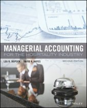 book Managerial Accounting For The Hospitality Industry, 2nd Edition