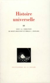 book Histoire universelle. III. De la Réforme à nos jours