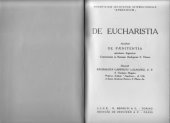 book De Eucharistia et Poenitentia