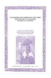 book Las mujeres del Virreinato del Perú : agentes de su economía, política y cultura