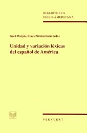 book Unidad y variación léxicas del español de América