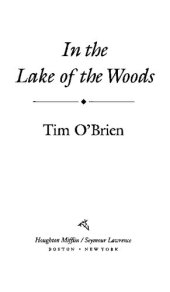 book In the Lake of the Woods