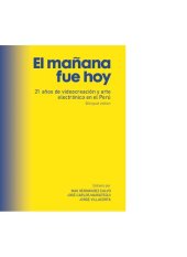 book El mañana fue hoy. 21 años de videocreación y arte electrónico en el Perú [incompleto]