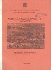 book Medicina y salubridad en el siglo XIX