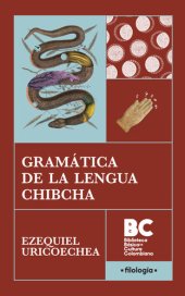 book Gramática de la lengua chibcha