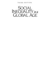 book Social Inequality in a Global Age