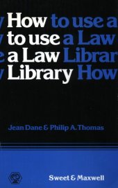 book How to Use a Law Library (1979)