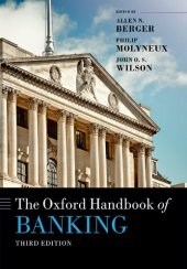 book The Oxford Handbook of Banking