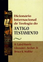 book Dicionário internacional de teologia do Antigo Testamento