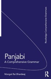 book Panjabi: A Comprehensive Grammar