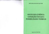 book Sociologia Jurídica. Condições Sócias E Possibilidade Teóricas