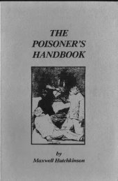 book The poisoner's handbook