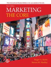 book Marketing: The Core (ISE HED IRWIN MARKETING)