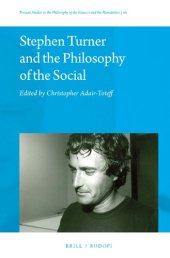 book Stephen Turner and the Philosophy of the Social