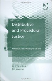 book Distributive and Procedural Justice