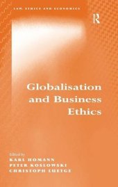 book Globalisation and Business Ethics