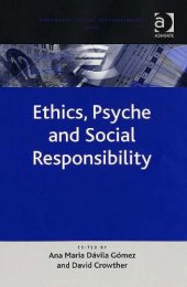 book Ethics, Psyche and Social Responsibility (Corporate Social Responsibility Series)