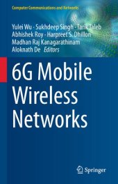 book 6G Mobile Wireless Networks