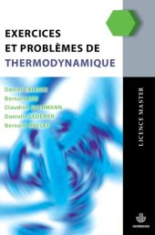 book Exercices et problèmes de thermodynamique