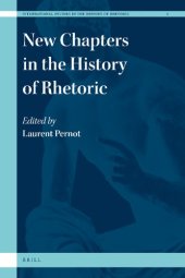 book New Chapters in the History of Rhetoric