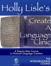 book Holly Lisle's Create A Language Clinic