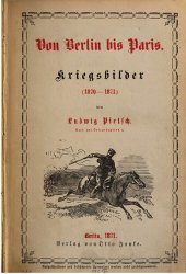 book Von Berlin bis Paris. Kriegsbilder (1870-1871)