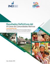 book III Censo de Comunidades Nativas 2017. Resultados Definitivos