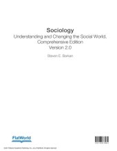 book Sociology: Understanding and Changing the Social World, Comprehensive Edition Version 2.0