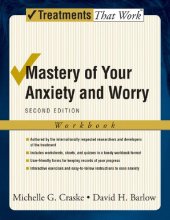 book Mastery of your anxiety and worry client workbook