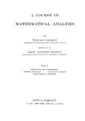 book A Course in Mathematical Analysis : Volume 1