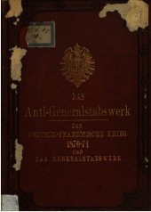 book Der Deutsch-Französische Krieg 1870-1871 und das Generalstabswerk