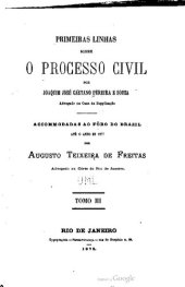 book Primeiras linhas sobre o processo civil