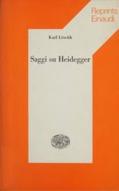 book Saggi su Heidegger