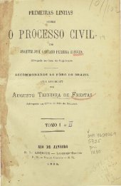 book Primeiras linhas sobre o processo civil