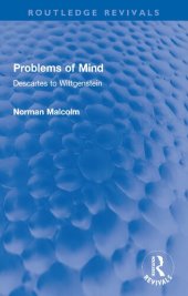 book Problems of Mind: Descartes to Wittgenstein