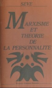 book Marxisme et theorie de la personnalite