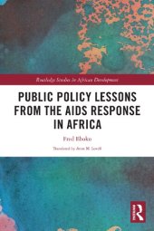 book Public Policy Lessons from the AIDS Response in Africa