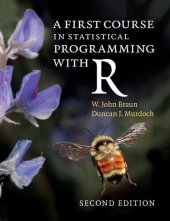 book First Course in Statistical Programming With R