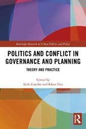 book Politics and Conflict in Governance and Planning Theory and Practice