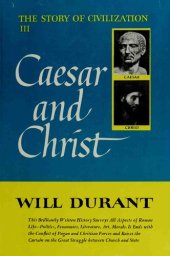 book The Story Of Civilization - Part 3 - Caesar & Christ