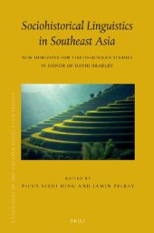 book Sociohistorical Linguistics in Southeast Asia: New Horizons for Tibeto-Burman Studies in Honor of David Bradley