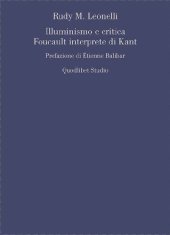 book Illuminismo e critica. Foucault interprete di Kant