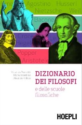 book Dizionario dei filosofi e delle scuole filosofiche