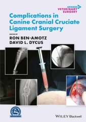 book Complications in Canine Cranial Cruciate Ligament Surgery