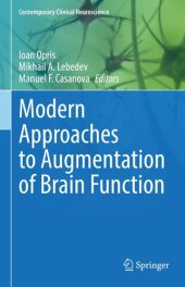 book Modern Approaches to Augmentation of Brain Function