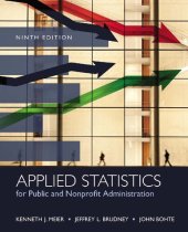 book Applied Statistics for Public and Nonprofit Administration