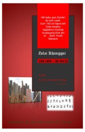 book Zolai Khanggui (AD 1899 – AD 2013)