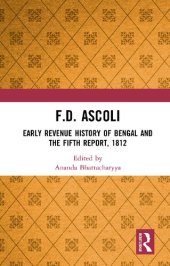 book Early Revenue History of Bengal and the Fifth Report, 1812