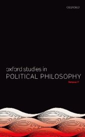 book Oxford Studies in Political Philosophy